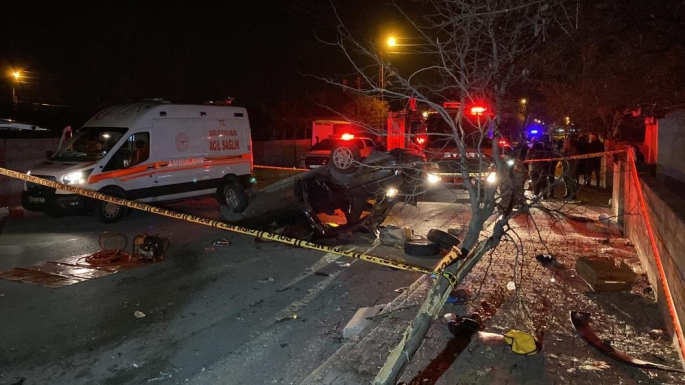 Erzincan'da 1 ayda 111 trafik kazası meydana geldi