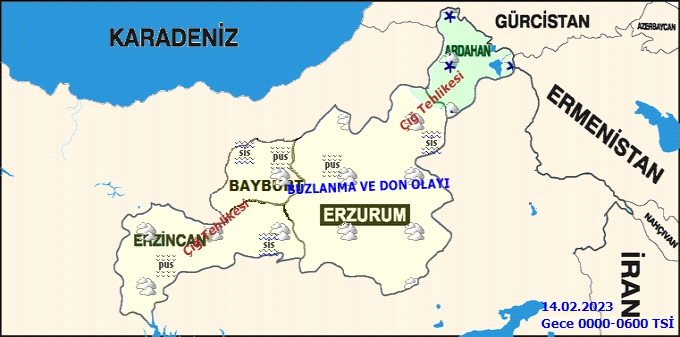 ERZURUM DONUYOR!