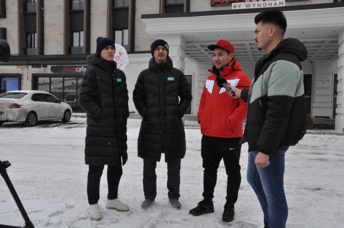 Kazakistan Short Track Milli Takımı, dünya kupasına Erzurum’da hazırlanıyor