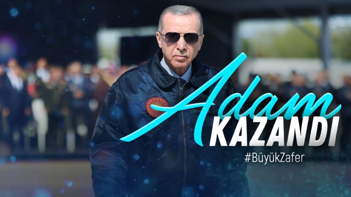 VE ADAM KAZANDI!