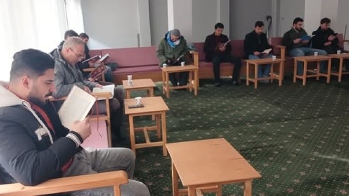 Şehitler için Hatim okudular