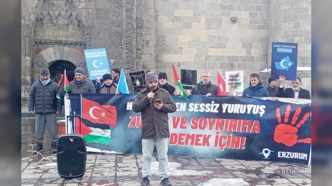 ‘Sessiz yürüyüşle soykırıma isyan’