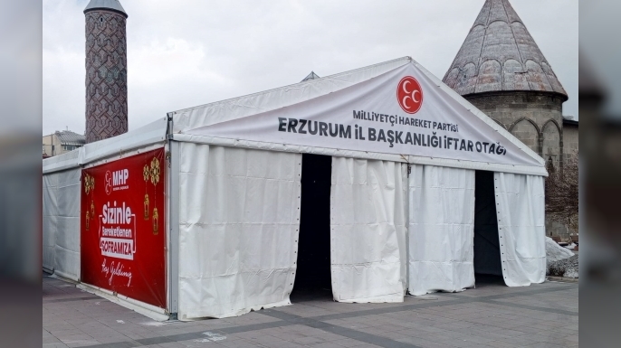 MHP’den Lalapaşa’da Ramazan Otağı
