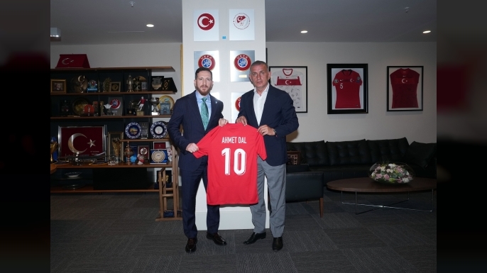 Ahmet Dal'dan TFF Başkanı Hacıosmanoğlu'na ziyaret