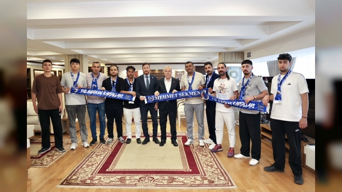 Palandöken Kartalları’ndan Dal ve Sekmen’e ziyaret