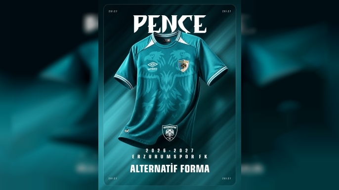 Erzurumspor yeni alternatif forması "Pençe"yi tanıttı
