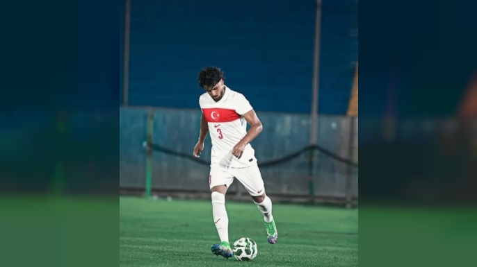 Ömer Arda Kara, millî forma ile Erzurum’u gururlandırıyor