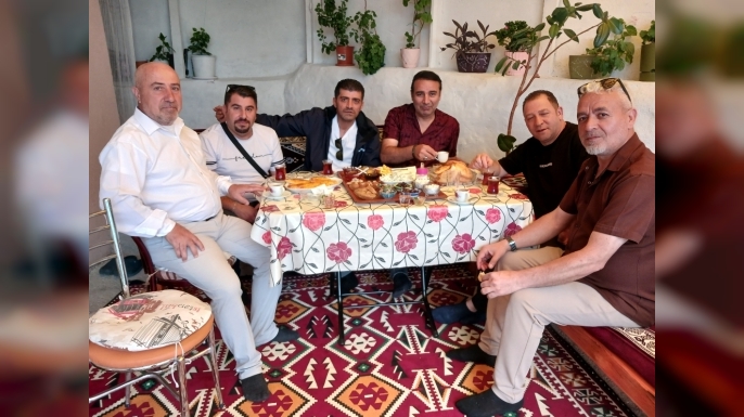 Yazıcı; Narmanlı sanatçıları ağırladı