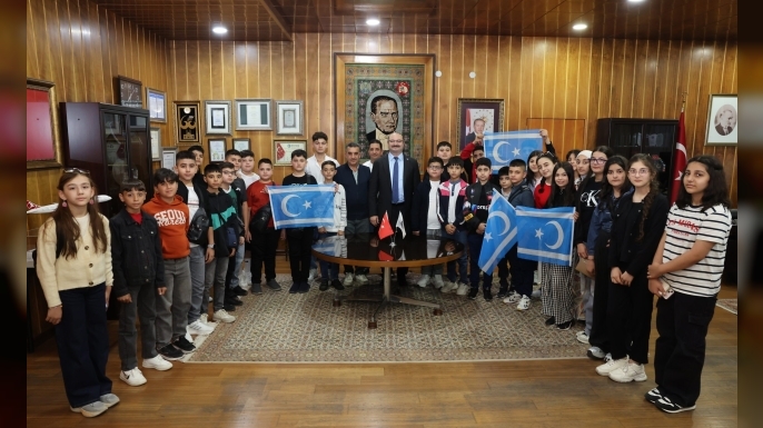 Rektör'ün Kerküklü misafileri vardı
