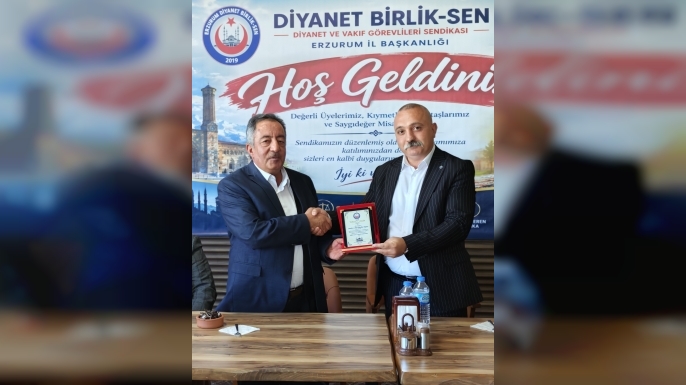 Diyanet Birlik-Sen’den mesleğin çınarına vefa