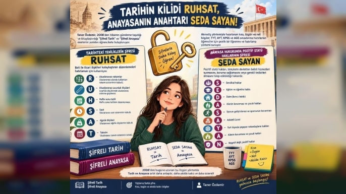 TARİHİN KİLİDİ RUHSAT, ANAYASANIN ANAHTARI SEDA SAYAN!