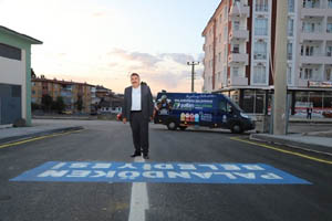 Abdurrahmangazi’nin prestij caddesi trafiğe açıldı