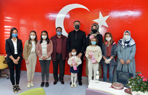 Afrin şehidinin adı öğrenim gördüğü okulun kütüphanesine verildi