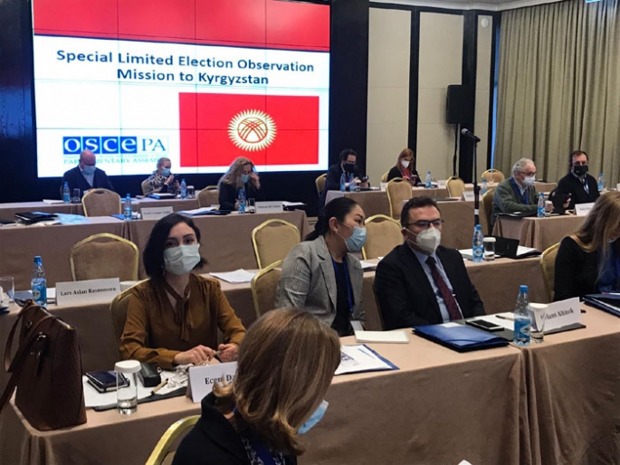 Altınok gözlemci olarak Bişkek'te