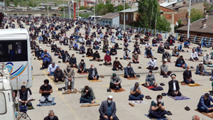 Aşkale’de cuma heyecanı