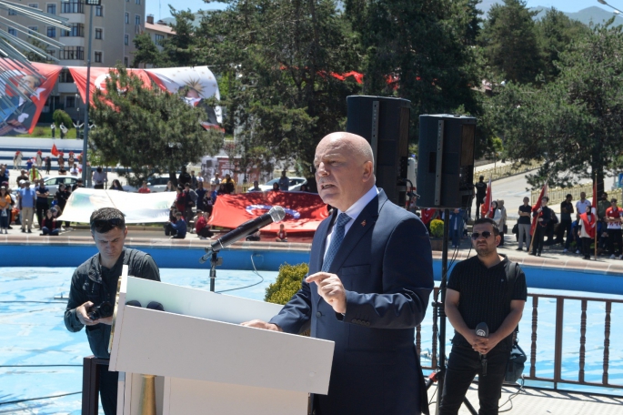 Atatürk’ün Erzurum’a gelişinin 103. yıl dönümü törenlerle kutlandı