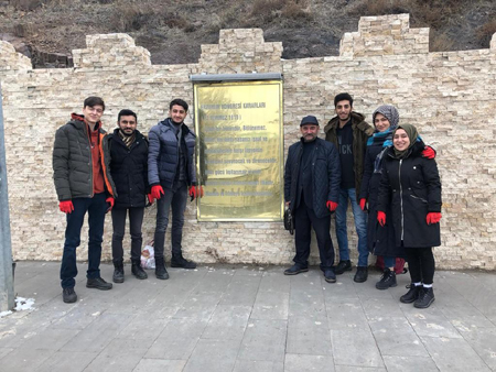 Atatürk Üniversitesi öğrencilerinden ‘Tarihine Sahip Çık’ projesi