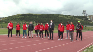 Atletizm Milli Takımı, Erzurum’da kampa girdi