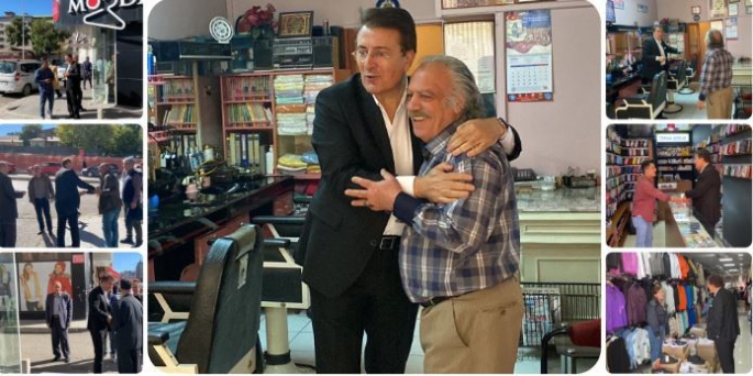 Aydemir: Erzurum’da karar tek: ‘Erdoğan’ın yolundayız’
