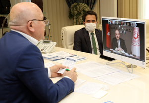 Bakan Varank’a Başkan Sekmen’den yatırım ve teknoloji sunumu