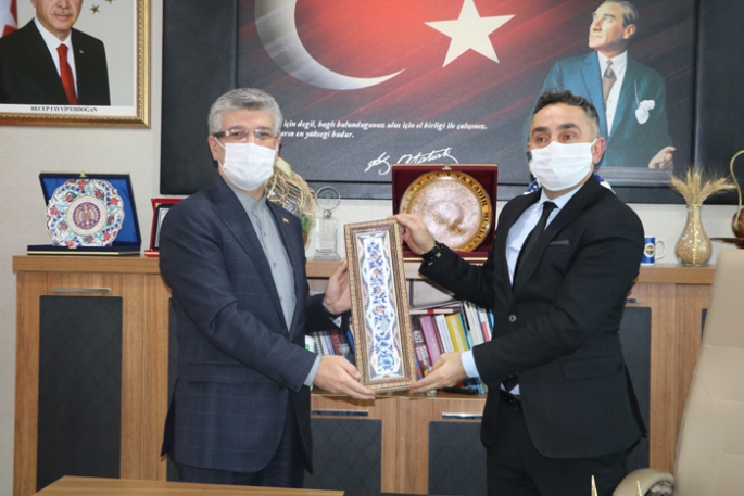 Başkonsolos Sajad Soltanzadeh, Erzurum İşkur İl Müdürlüğünü ziyaret etti