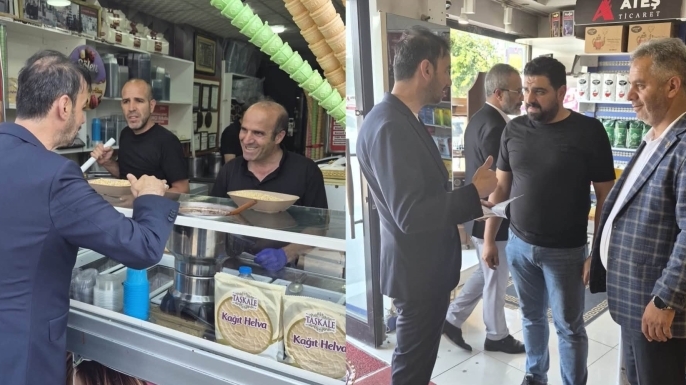 BBP Erzurum Teşkilatı Esnafla Buluştu