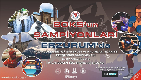 Boksun şampiyonları Erzurum’da
