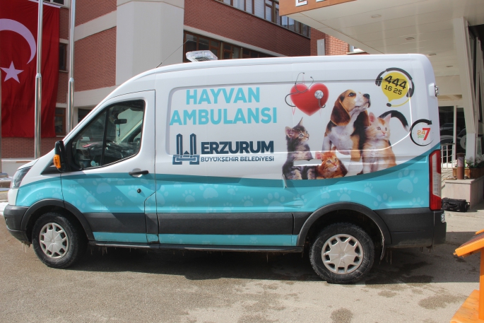 Bu da hayvan ambulansı