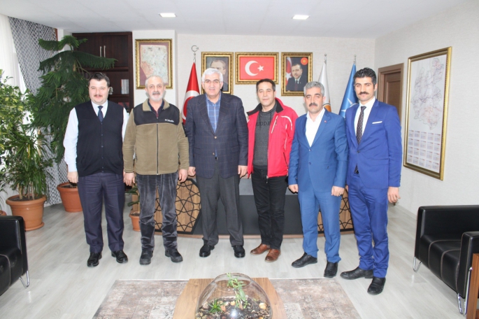 Büro Memur-Sen’den Öz’e ziyaret