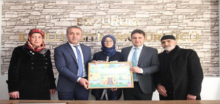 Çocuklar kooperatifçiliği resmettiler