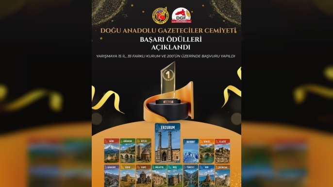 DAGC gazetecilik başarı ödülleri açıklandı