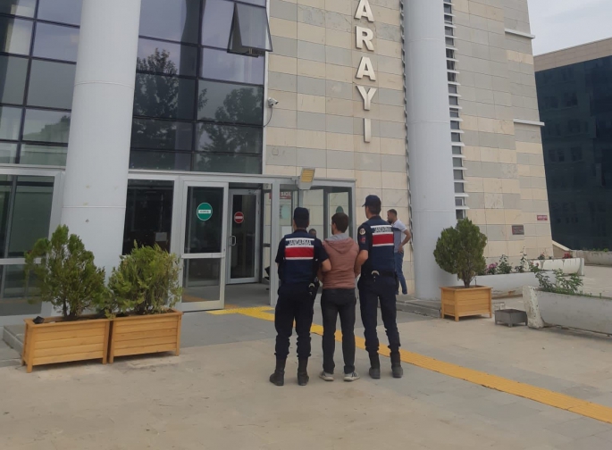 Elazığ’da hırsızlık suçundan aranan şüpheli jandarma ekipleri tarafından yakalandı