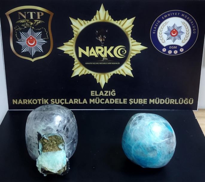 Elazığ’da uyuşturucuyla mücadele sürüyor: 3 tutuklama