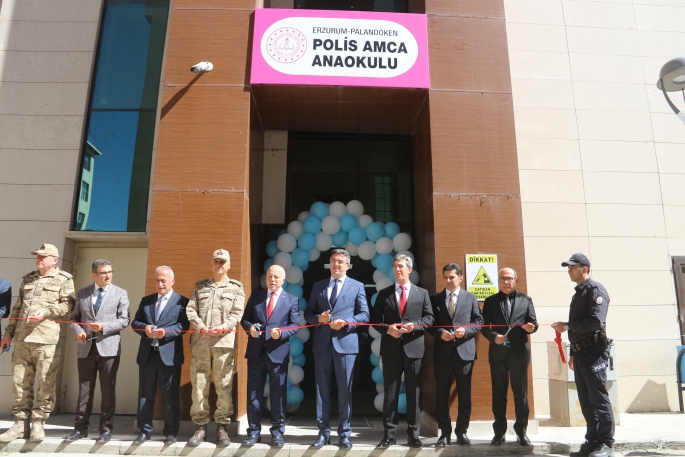 Emniyet Müdürlüğü bahçesinde anaokulu açıldı