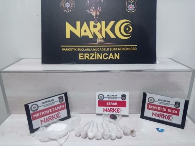 Erzincan’da uyuşturucu ticaretinden 7 zanlı tutuklandı
