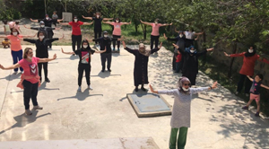 Erzurum’da ‘kadına spor’ yoğun ilgi gördü