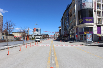 Erzurum’da kısıtlamaya uymayanlara ceza yağdı