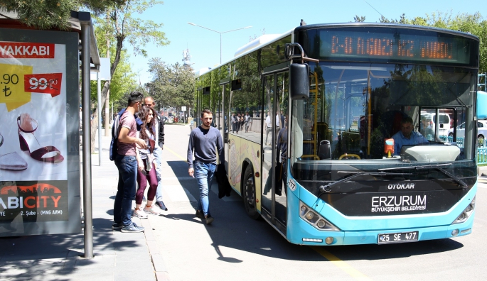 Erzurum’da ulaşımda yapılan indirim Türkiye’de örnek gösteriliyor