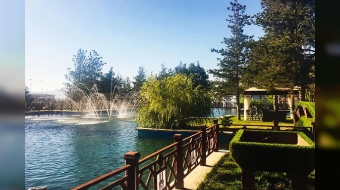 Erzurum’da yazın nefes alanı: Olimpiyat parkı