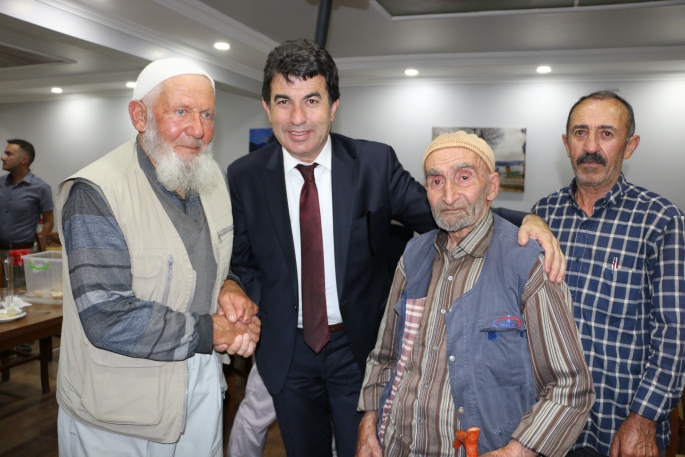 İspir’de Gaziler yemekte buluştu