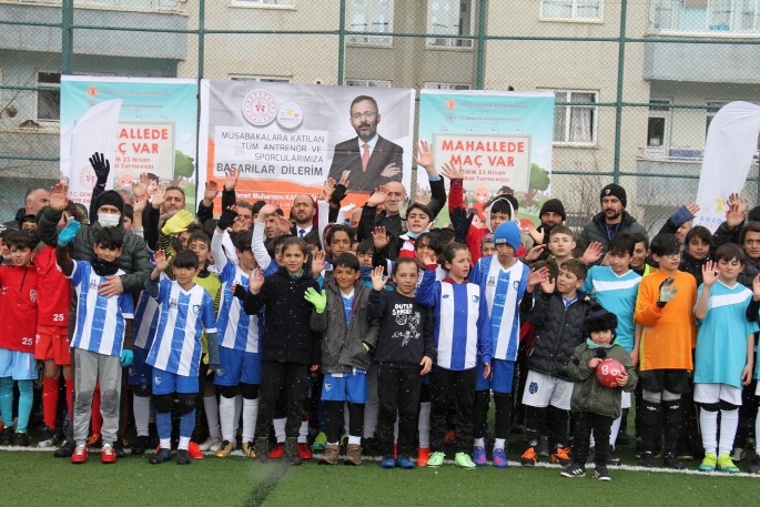 “Mahallede Maç Var” projesi başladı