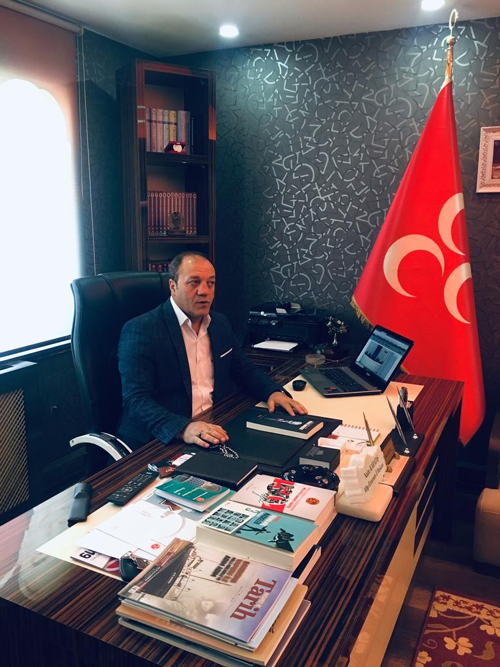 MHP Erzurum İl Başkanı Karataş’tan Barış Pınarı Harekatı’na tam destek