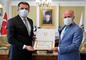 Müftü Sula’dan Vali Memiş’e veda ziyareti