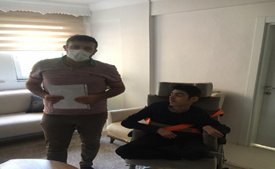 Özel çocuklar ziyaret edildi