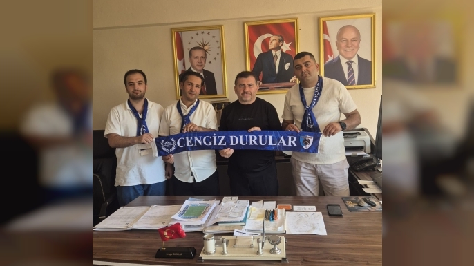Palandöken Kartallarından Cengiz Durular'a ziyaret