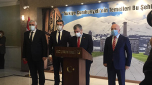 Sağlık Bakanı Koca Erzurum’da