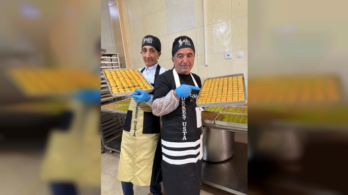 Tatlıcıların bayram yoğunluğu başladı