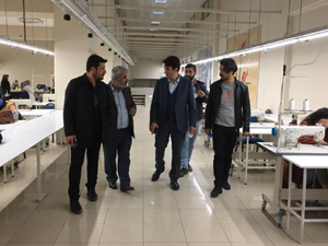 Tekstil atölyesinde 75 kadın istihdam ediliyor