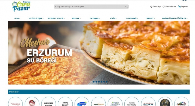 Türkiye’nin komisyonsuz ilk ortaklaşa e-ticaret pazarı Erzurum’da açıldı
