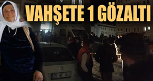 Yaşlı kadının öldürülmesi ile ilgili bir şüpheli gözaltına alındı